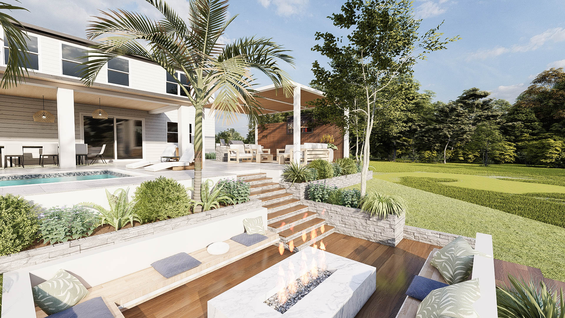 Stylish Terrace- Dallas, TX, USA