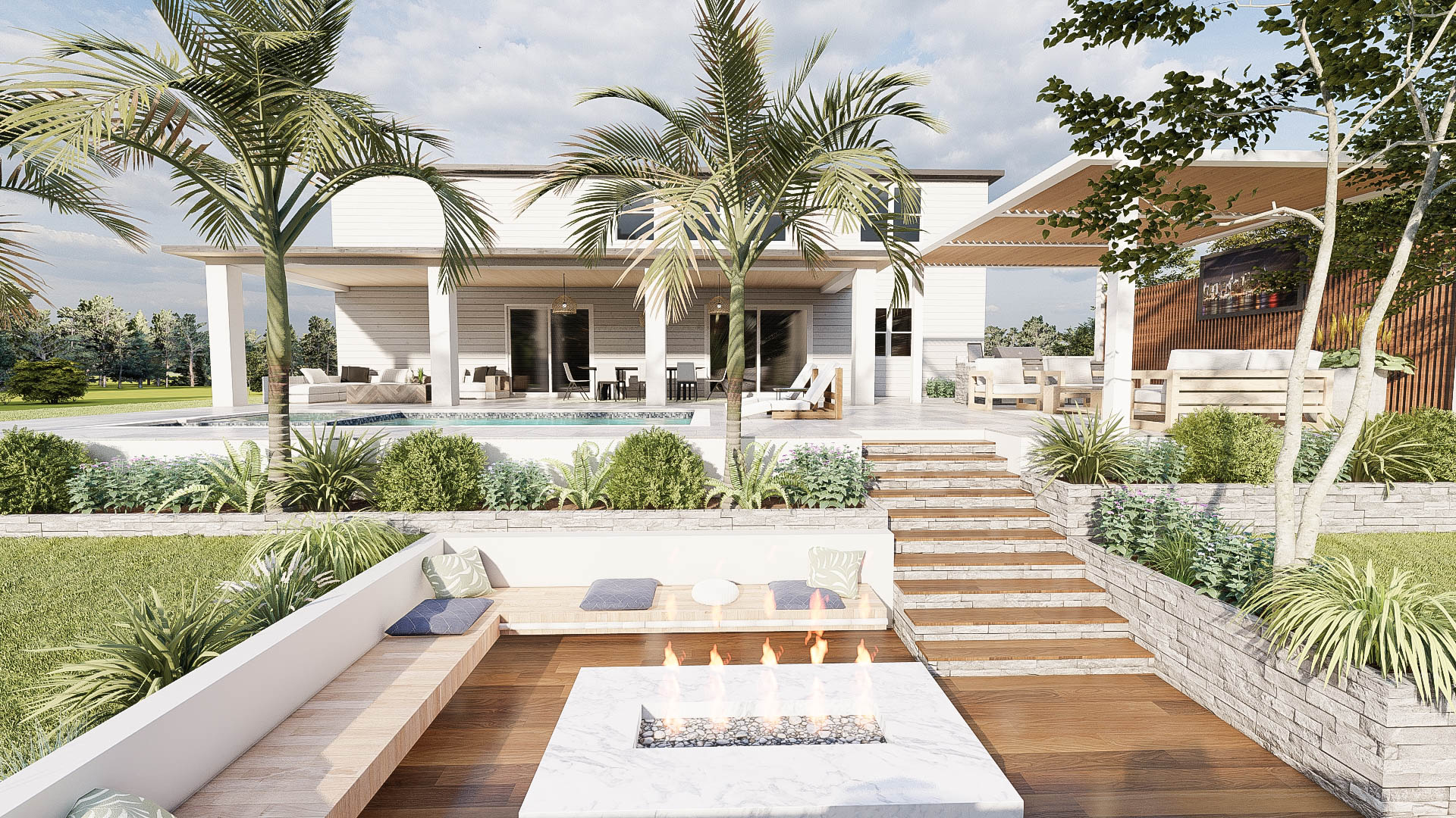 Stylish Terrace- Dallas, TX, USA