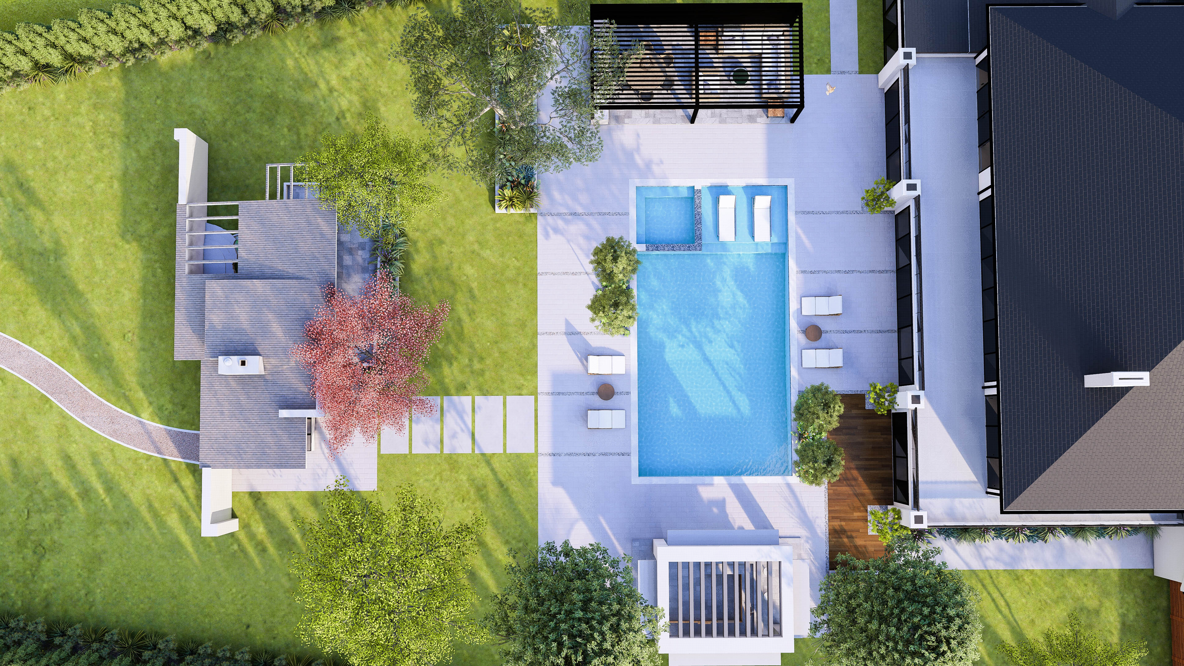 Vivid family Enclosure- California, USA