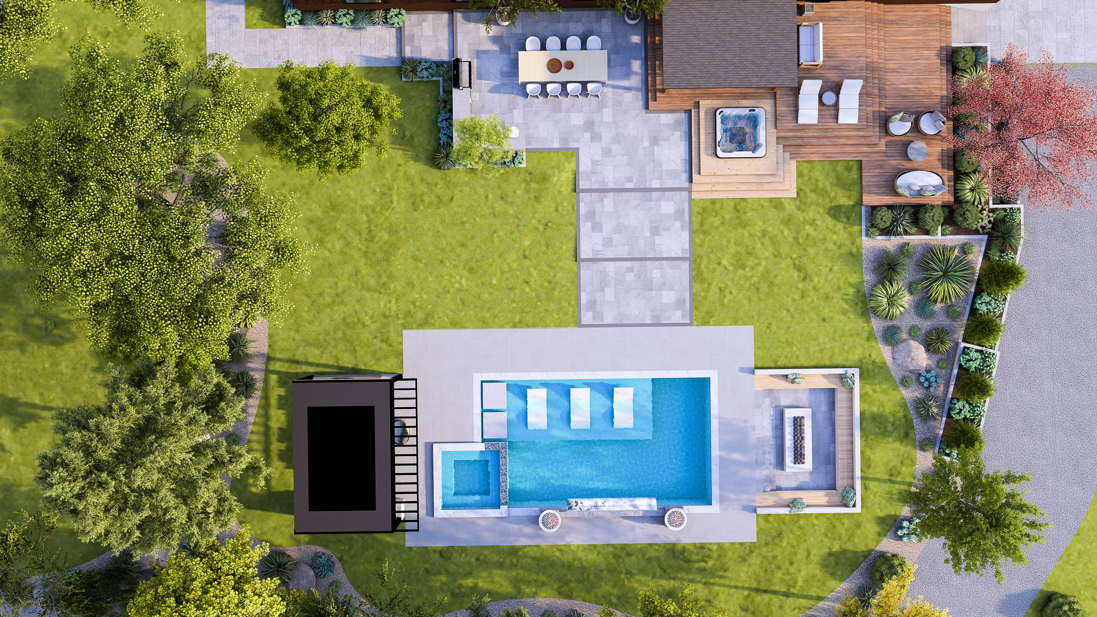 Serene Backyard Escape - Virginia, USA