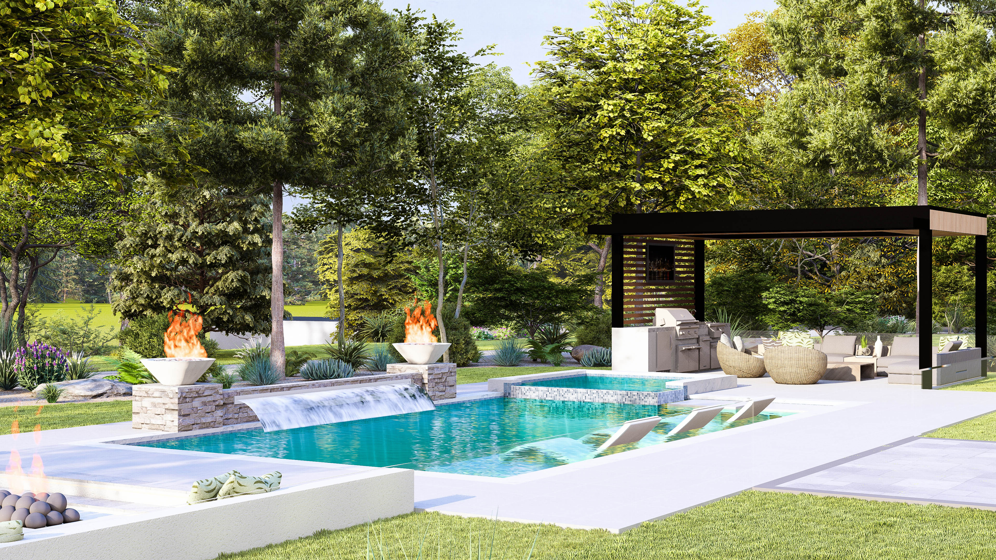 Serene Backyard Escape - Virginia, USA