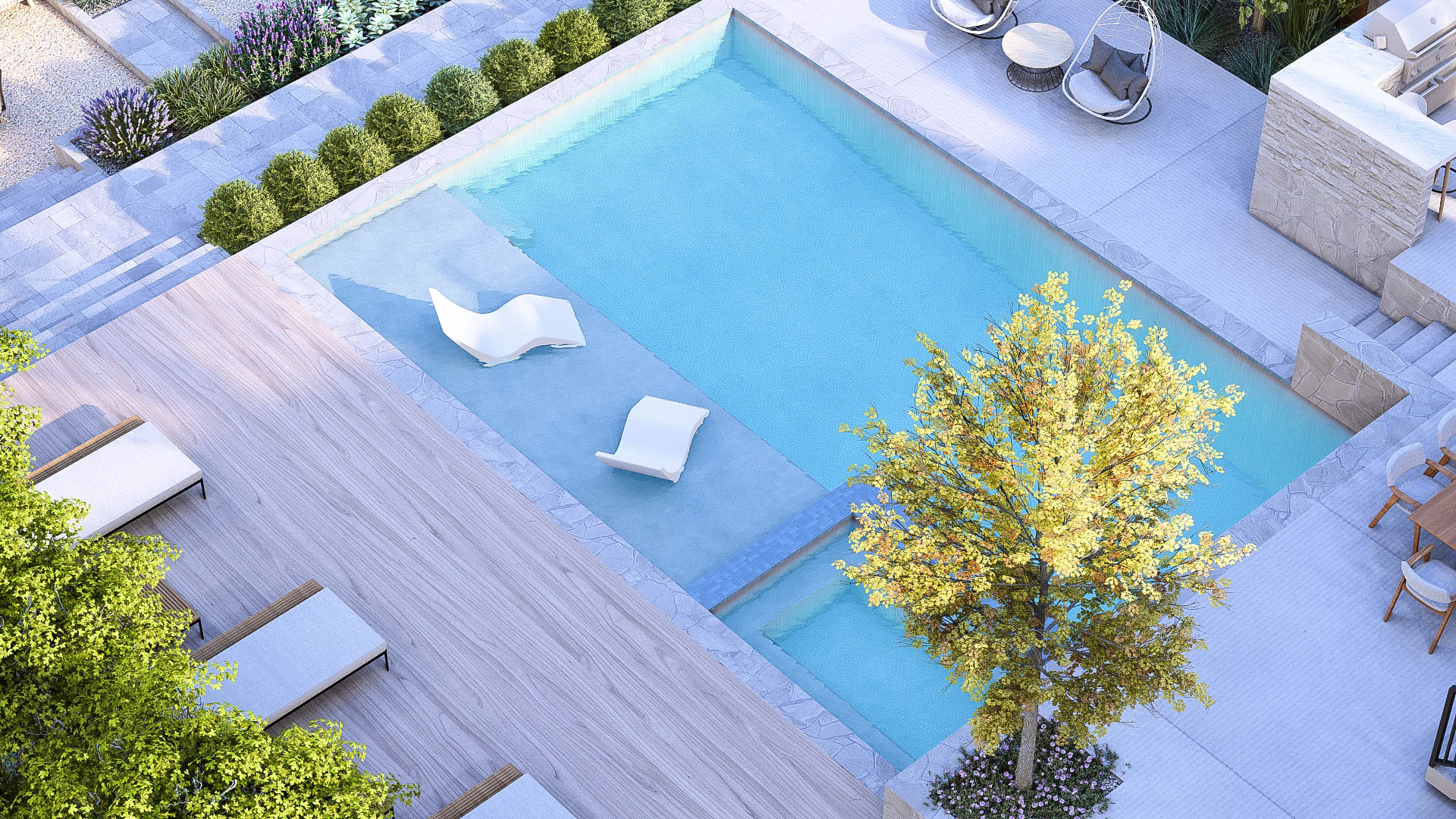 Terrace Serenity - San Diego, CA, USA