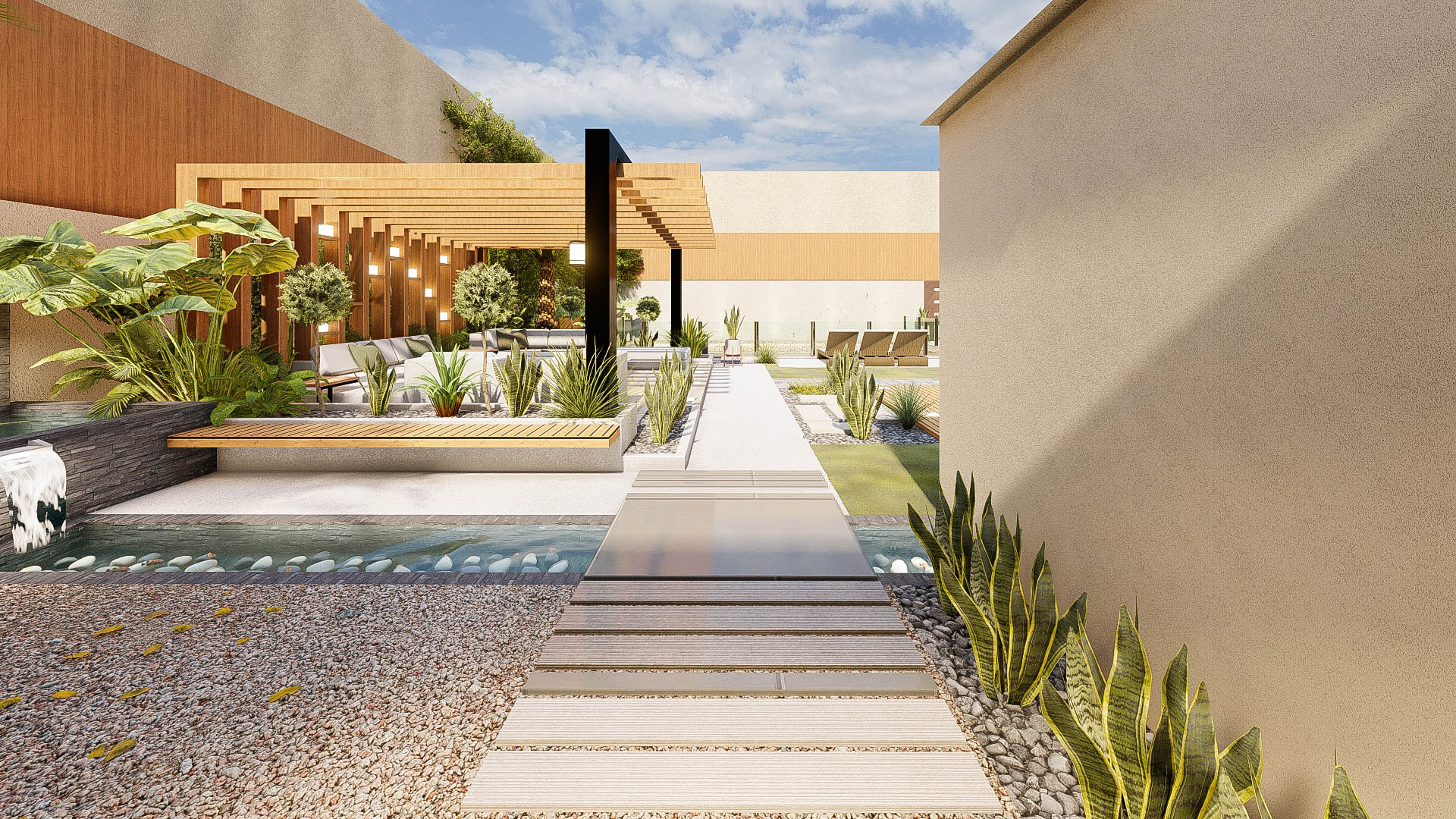 Rustic Garden Point - Dubai, UAE