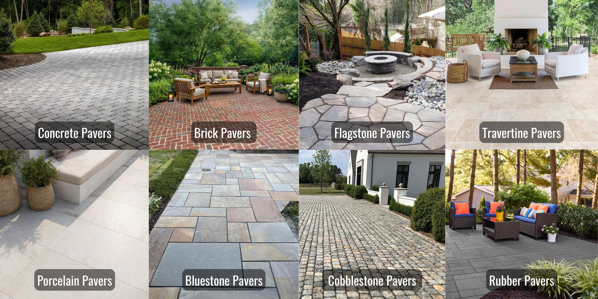 Best 8 Durable Patio Paver Materials: A Comparison of Cost, Style, and Longevity